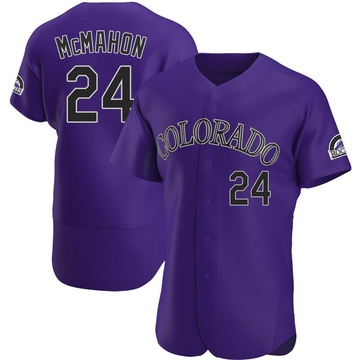 Authentic Ryan McMahon Men's Colorado Rockies Purple Alternate Jersey
